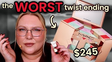 wtf WHY?? MAC made some weird choices for their beauty advent calendar...