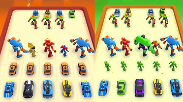 Robot Merge Monster Battle : Merge Robot Rise Rampage, Epic Merge Fight