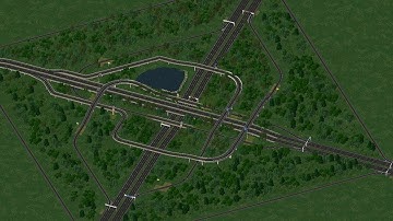 SimCity 4 Interchange Timelapse