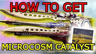A BEAUTY OF A CATALYST!! | Destiny 2, How to Get Microcosm Catalyst?! (Fast &amp; Easy Guide!)
