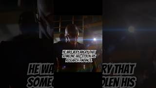 He Was Very Angry That Someone Had Stolen His Research Findings.