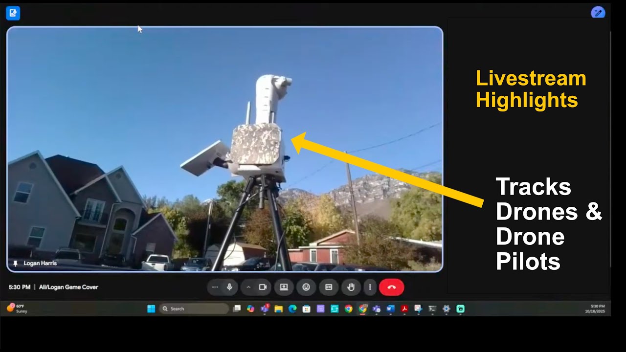 Will It Track? Livestream Highlights of Remote Drone ID Event @ BYU vs U of U Football Game
