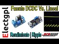 Fuente DCDC Switching Vs Fuente Lineal LDO | Rendimiento Ripple | Sponsor PCBgogo
