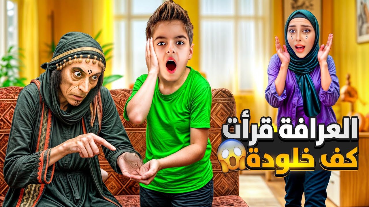 زارتنا العرافة وقرأت كفنا وخبرتنا شغلات بتخوف بدها تصير معنا😱