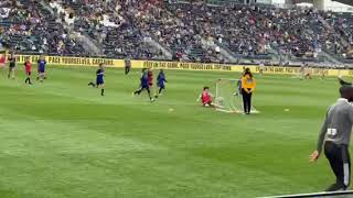 Louden scores at halftime of Union/Montreal match