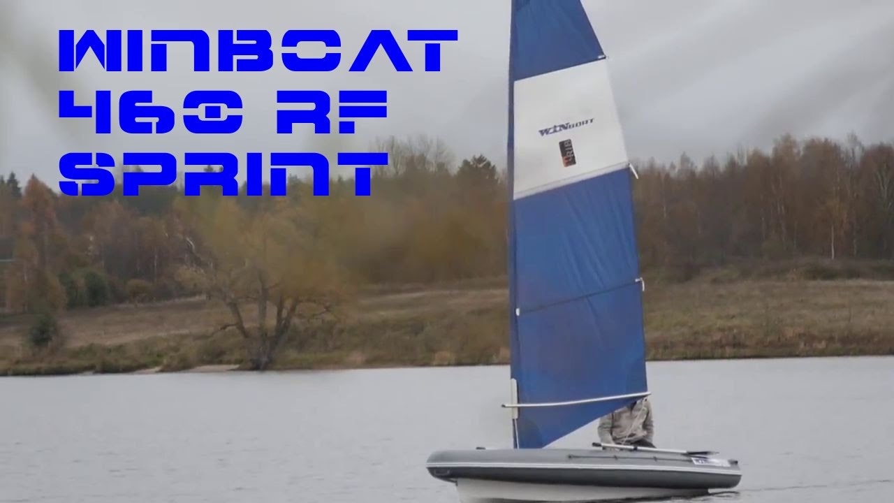 Складной РИБ WinBoat (Винбот) 460 RF Sprint Sail - испытания