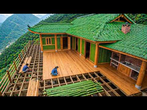 Insane Cliffside Build: Newlyweds Create a Home on the Edge of Disaster.| by@hatonchai3430