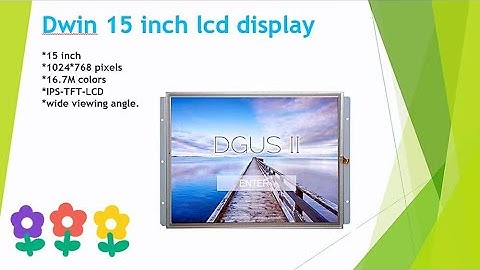DWIN 15 inch tft lcd module display | T5L DGUS II