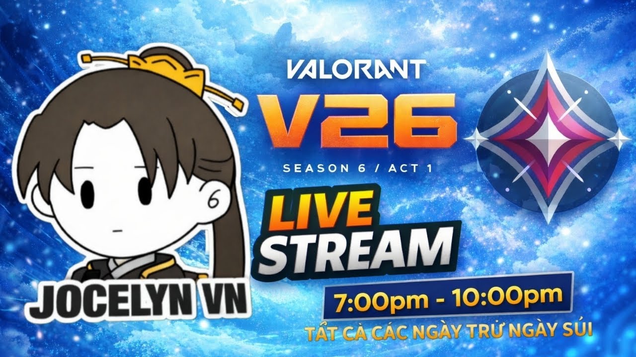 🔴 Chill Rank Valorant Tối :3