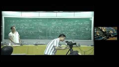 Xinyi Yuan, Hodge index theorem for adelic line bundles   YouTube clip30