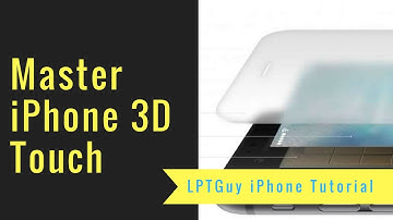 Make the Most out of 3D Touch - iPhone Tutorial