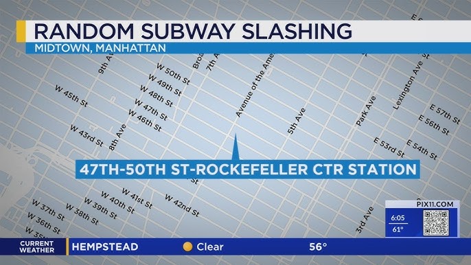 Man Randomly Slashed While Buying Metrocard In Manhattan Subway Station Nypd