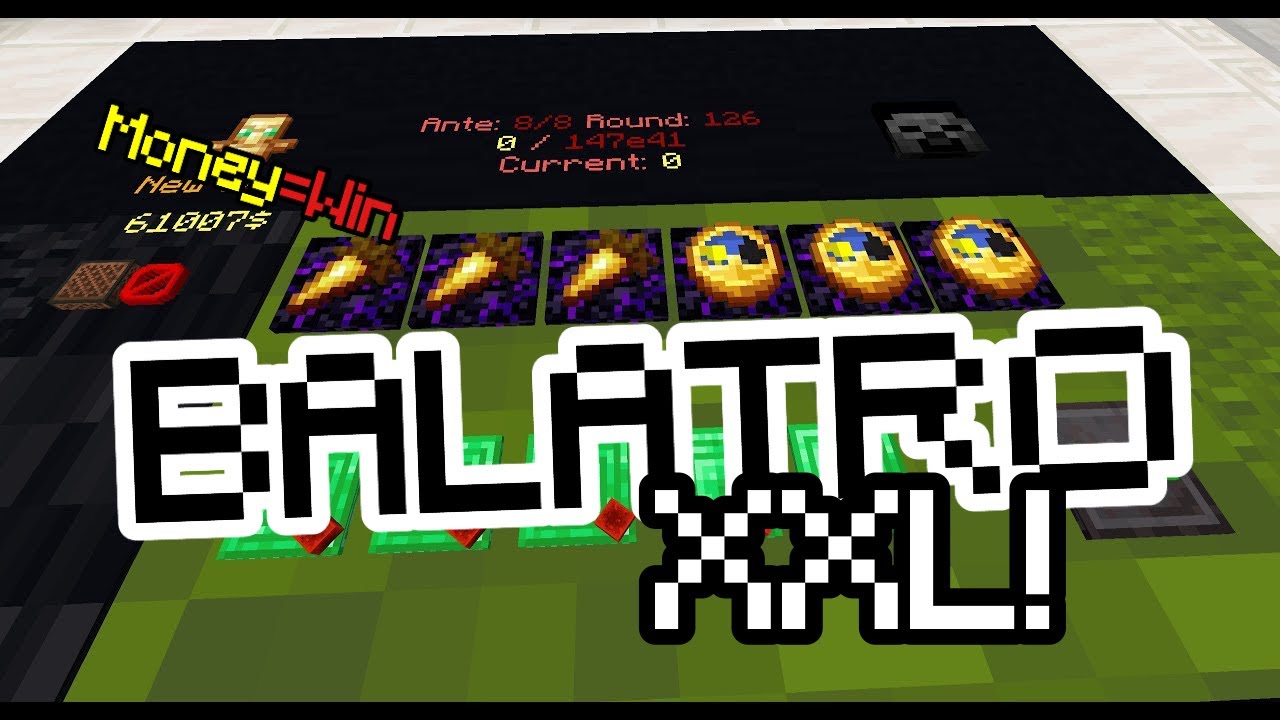 BALATRO in Minecraft Uncut! - 1.21.5 Datapack - YouTube