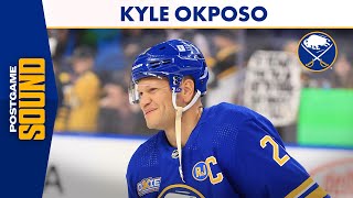 "It's Tough To Put Into Words" | Kyle Okposo After Celebrating His 1,000th NHL Game