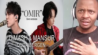 Dimash Reaction | DIMASH & MANSUR QUDAIBERGEN "OMIR" LIVE