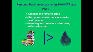 A personal Book inventory using elixir -  Part 2