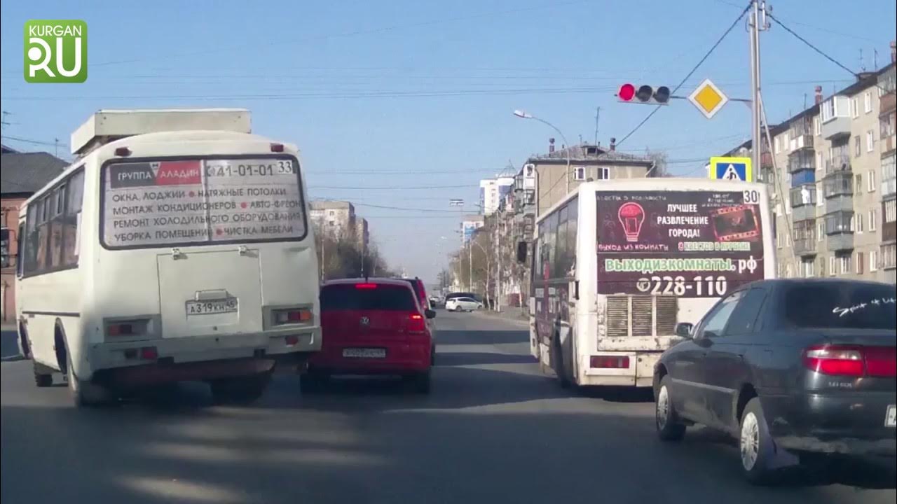 Мокроусова курган автобусом
