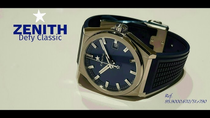 Zenith Defy Classic 41 Blue Dial 95.9000.670/51.M9000 – Carat & Co.