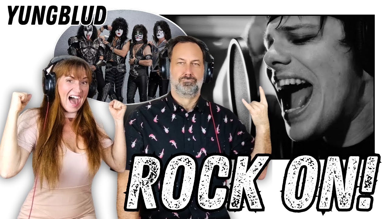 THIS ONE IS ROCKING! Reaction to I WAS MADE FOR LOVING YOU covered by YUNGBLUD