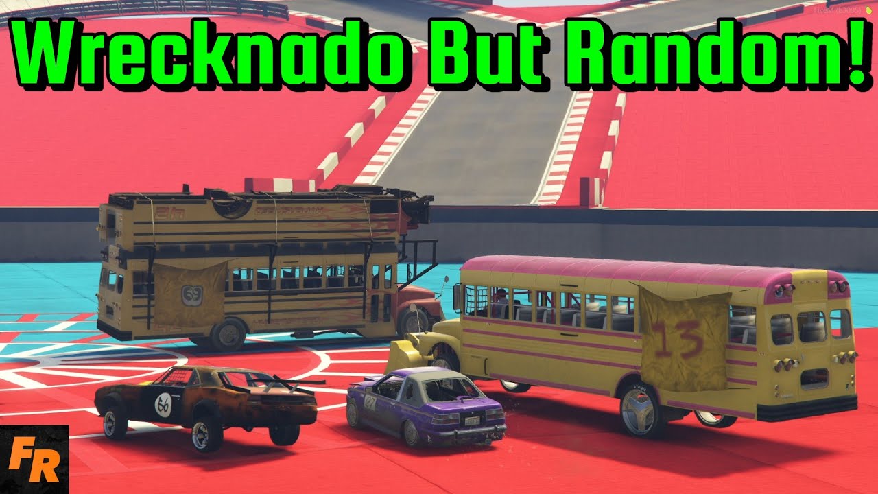 Wrecknado But With Random Cars! - Gta 5