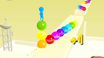 STACK RIDER 🟡💕- All Levels Gameplay Android, iOS