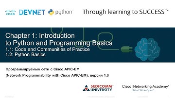 Курсы DevOps / DevNet. Глава 1 - Введение в Python и Основы Программирования