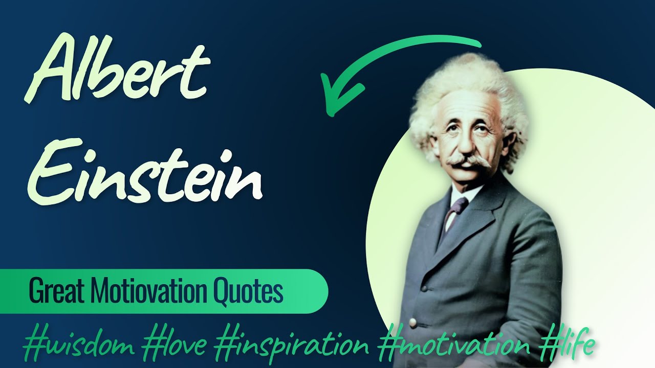 Einstein's Top 10 Most Profound Quotes YouTube