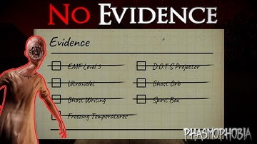 How to Identify Every Ghost WITHOUT Evidence - Phasmophobia