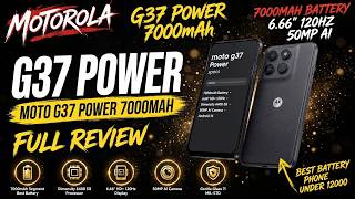 Motorola G37 Power Review 🔋 7000mAh Battery   120Hz Display | Best Phone Under ₹10,000?