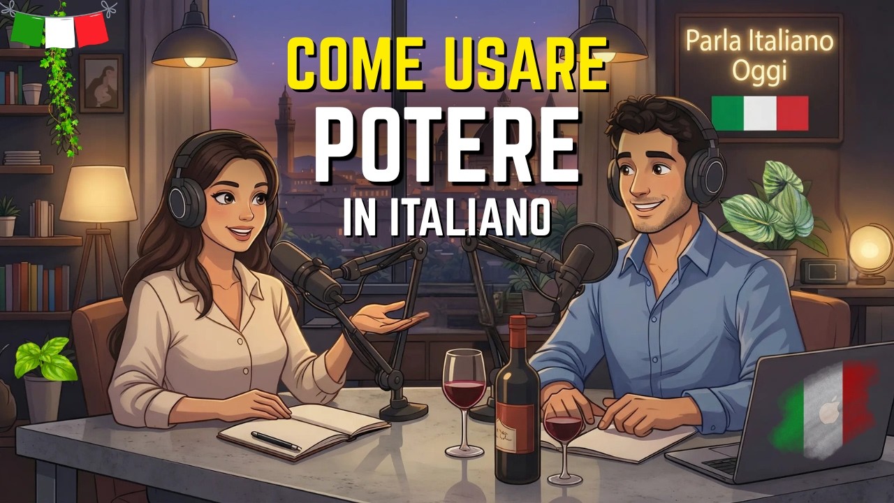 How to Use POTERE in Italian (Can / Be Able To) | Beginner Italian Lesson 🇮🇹 #italianpodcast