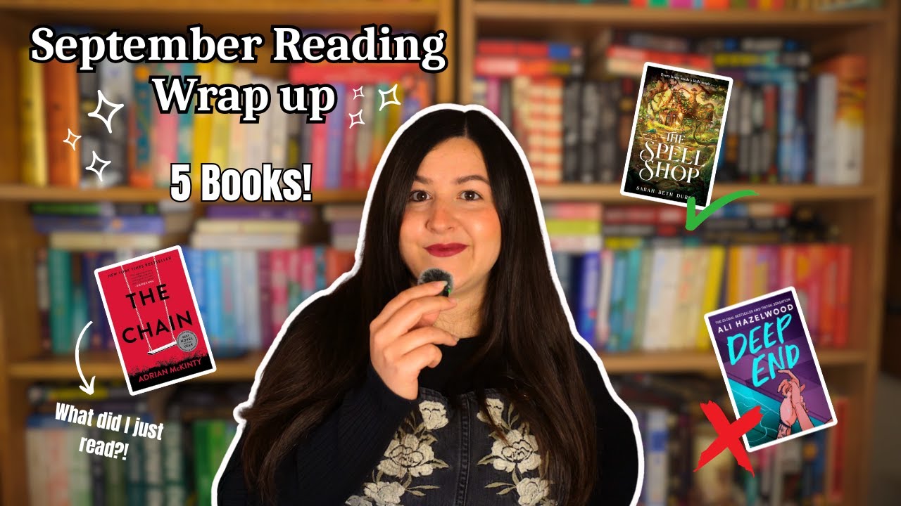 September Reading Wrap Up 🍂✨ SPOILER... it wasn't a good one!