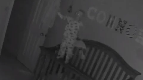 Parents Insist Bizarre Video of 'Possessed' Baby Balancing on Crib is Real - DayDayNews