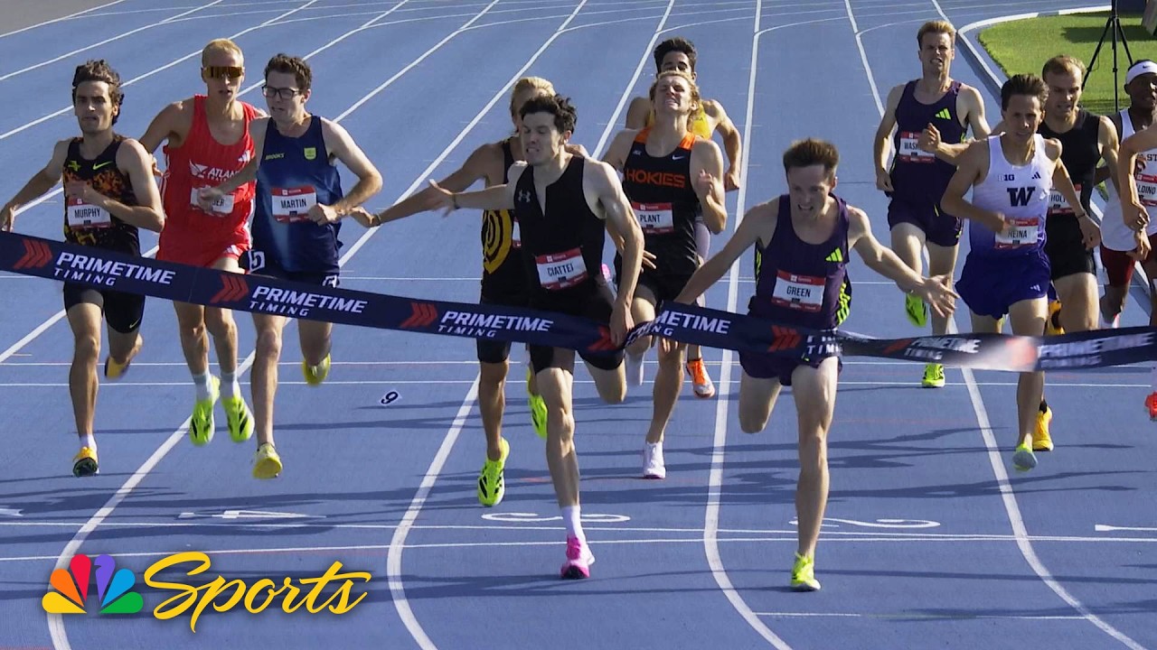 Nathan Green claims his first pro national championship with gritty 1500m win | NBC Sports