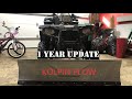 1 year update! How's it holding up? Kolpin 60" snow plow on my 2018 Polaris Sportsman 570 ATV