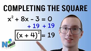 How to Solve Quadratic Equations by Completing the Square! [Algebra]