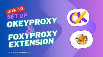 How To Use FoxyProxy Extension With OkeyProxy On Chrome And Firefox?