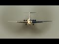 ILYUSHIN IL62 LANDING with a SMOKE TRAIL -  IL62 Freighter at Maastricht Airport (4K)