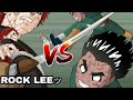 Rock Lee VS Gaara|Exame Chunin| DUBLADO!!