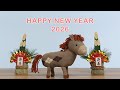 HAPPY NEW YEAR 2026 / stop motion animation
