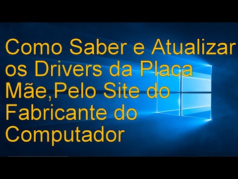 Vídeo: Como Encontrar Um Driver Para Uma Placa-mãe