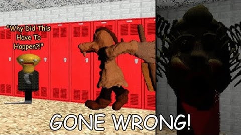 First Endless Mode Random Seed with Test Abuse of Baldi