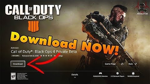 Black Ops 4 Multiplayer Beta - How To Download The Private Beta NOW!