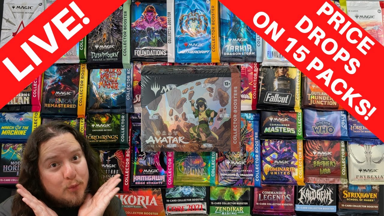 🔴LIVE! MTG Rip & Ship w/ Patrick! Price Drops On 15 Packs! TLA & A Wide Variety of Packs 11/20