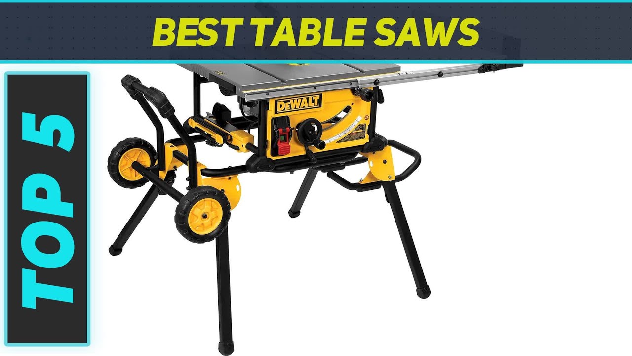 Top 5 Best Table Saws in 2024 - YouTube