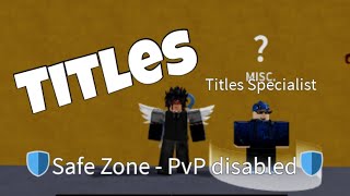 How to Equip Titles | Blox Fruits Update 12