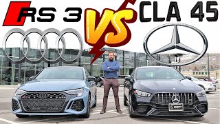 2023 Audi RS3 Vs 2023 Mercedes AMG CLA 45: Is The RS3 Really Better?