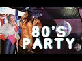 Mini vlog  cosmopolitan 40th birt.ay  80s theme party  dena simaite