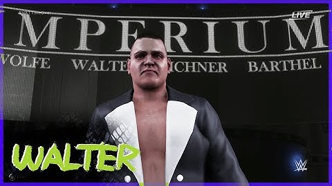Walter Entrance GFX, Theme & Call Name | WWE 2K Game Mods