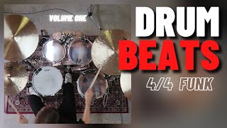 4/4 Drums Only Backing Tracks - Funk