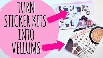 DIY: Create Planner Vellum Tip In